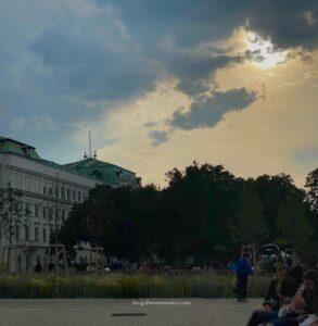 Karlsplatz, beautiful Parks in the City