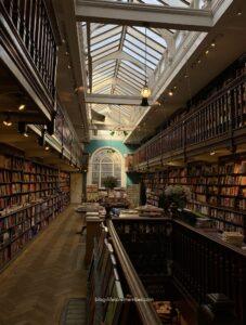 hidden bookstore, daunt books london